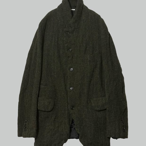 꼼데가르송 옴므 듀스 축융 울 블레이저