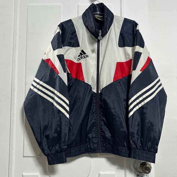 아디다스 올드스쿨 배색 바람막이