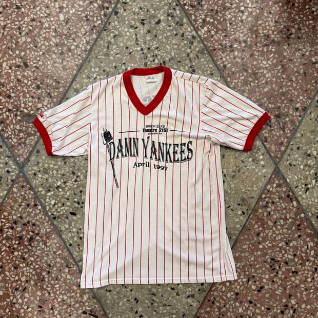 90s Majestic 베이스볼 티셔츠 (L)