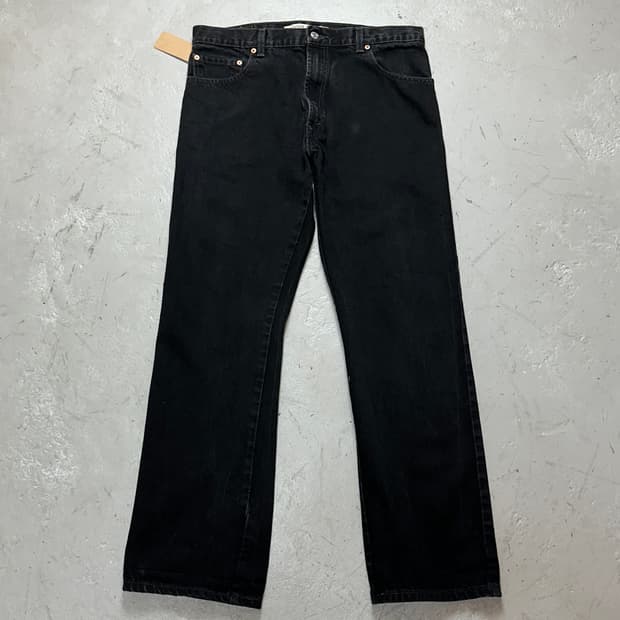 00’s 리바이스 517 블랙 부츠컷 플레어진