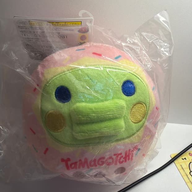 다마고치 구치파치 도넛모양 반다이 정품 인형 쿠치파치 주댕치