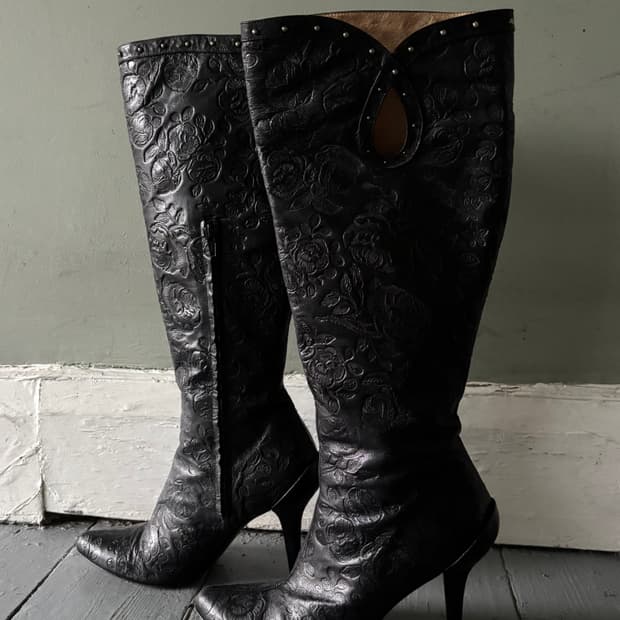 Old gringo heel boots