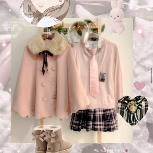 몽글빈티지 쿠루미의 데이트 세트