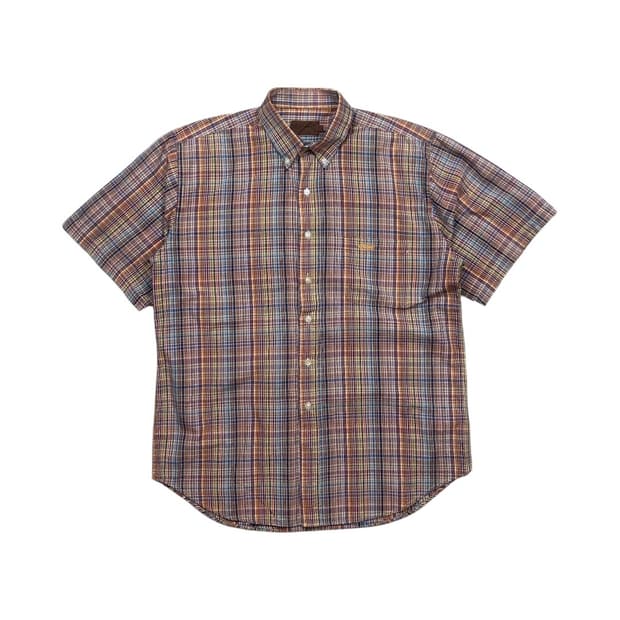 L) 미쏘니 클래식 체크패턴 반팔셔츠 TS-023