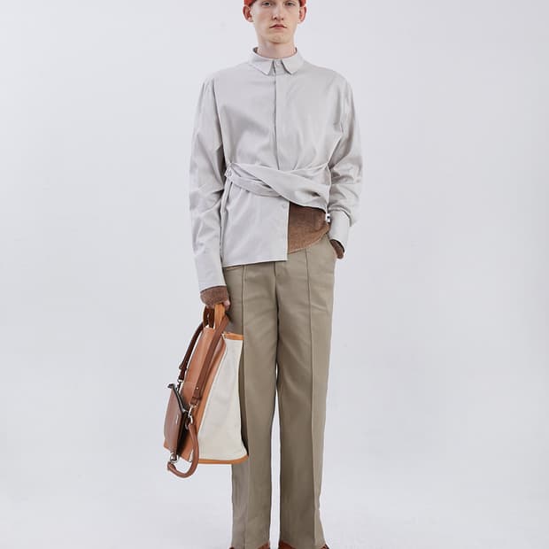 아더에러 / Adererror Croll shirt Beige A1
