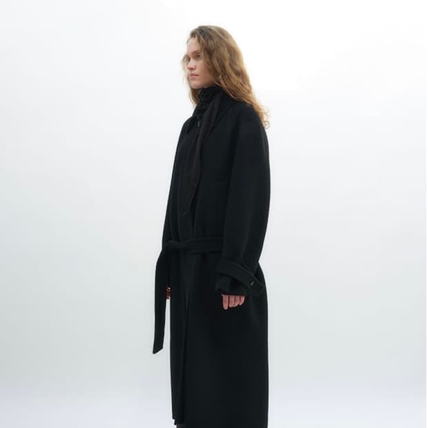 리포스 울 핸드메이드 코트