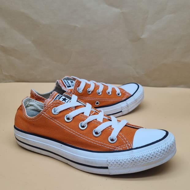 컨버스 올스타 오렌지 스니커즈 230.