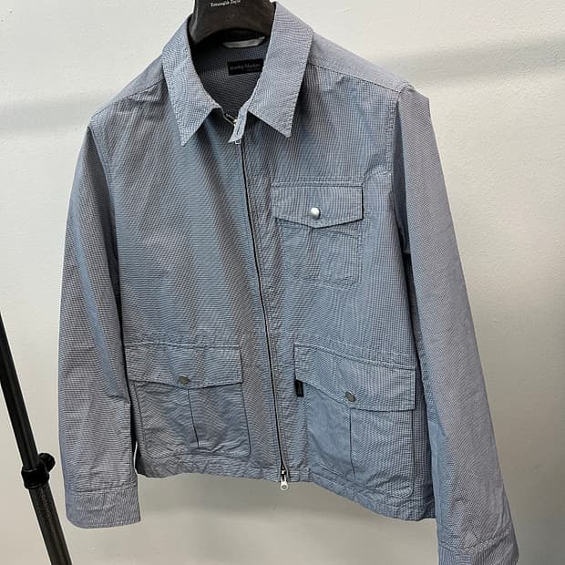 105) 스탠리블래커 카라 집업자켓 