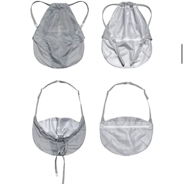 오호스 ojos deformable light gym sack grey