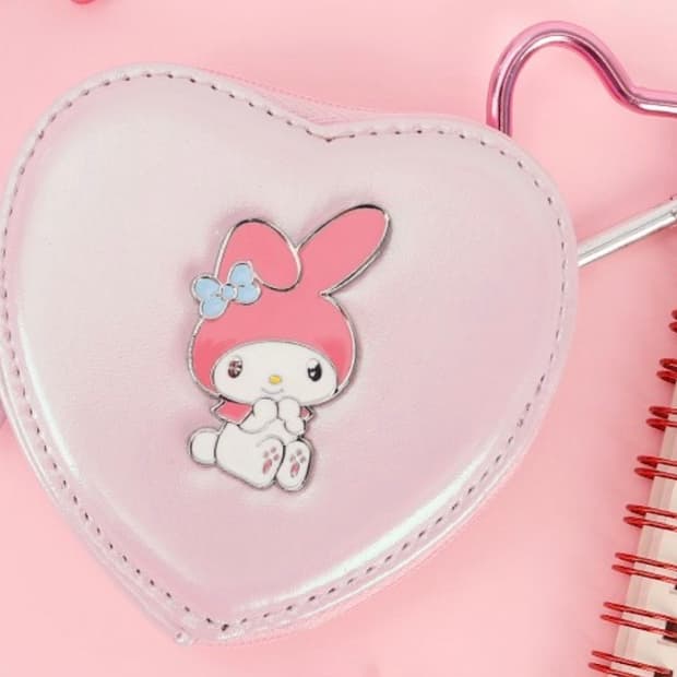 산리오 엔젤하트 동전지갑 (마이멜로디)