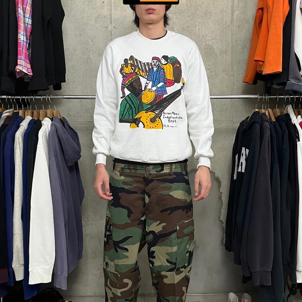 90s USA VINTAGE SWEAT SHIRT (XL)