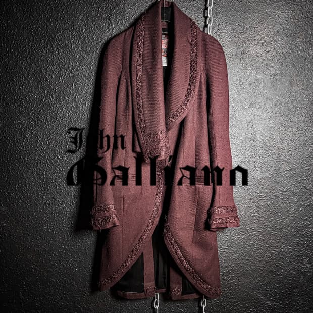 John Galliano 1998AW - Shawl Collar Coat