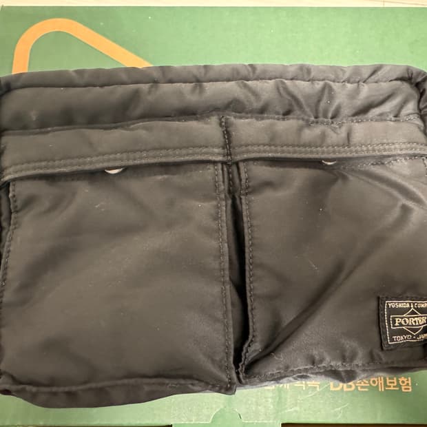 포터 탱커 숄더백 블랙 스몰