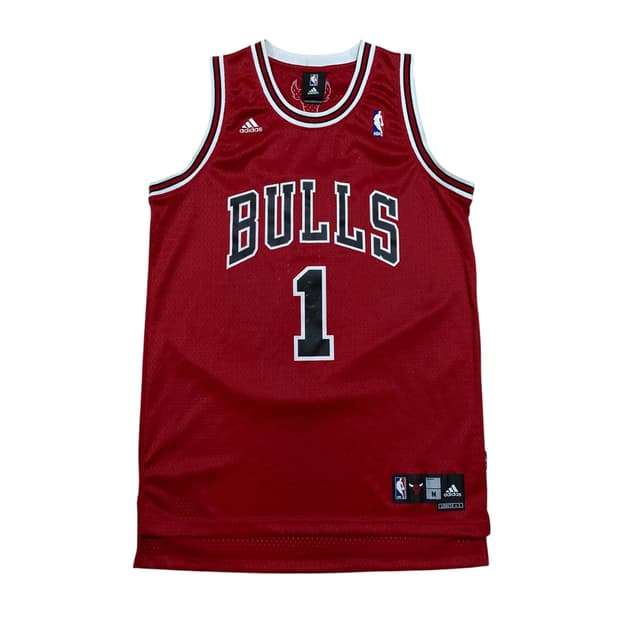 아디다스 x NBA 데릭 로즈 마킹 시카고 불스 져지