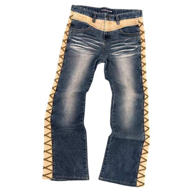 Vintage 빈티지 카우보이 부츠컷 데님팬츠