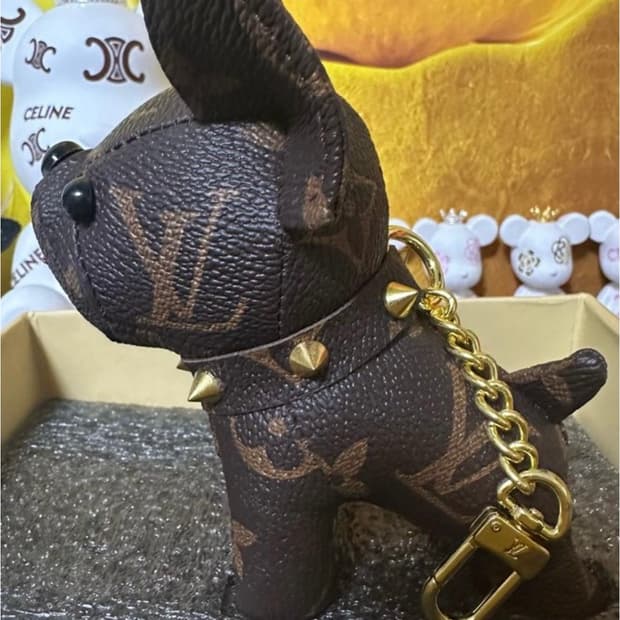 루이비통 강아지 키링 멍멍이 인형