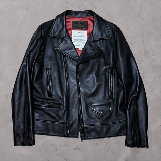 NudeBones Black Leather jacket