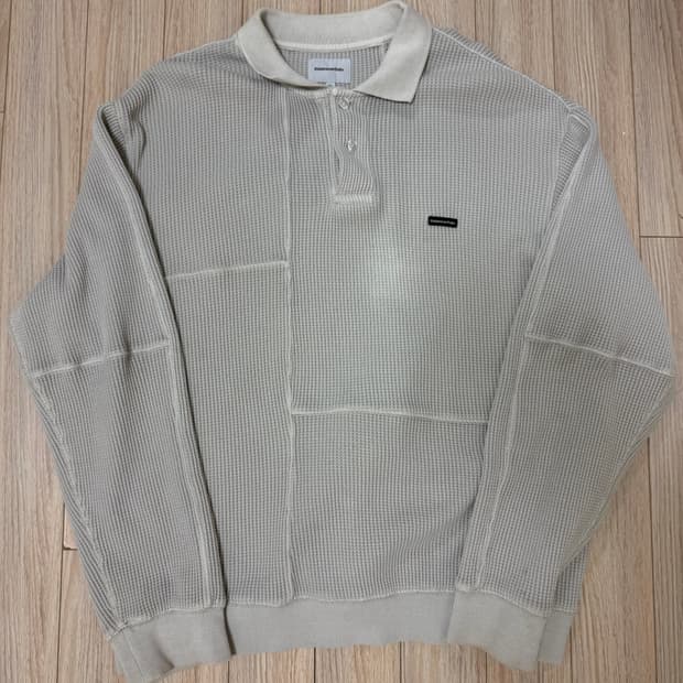 디스이즈네버댓 와플 카라 니트 