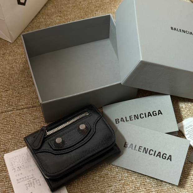 풀박스) 발렌시아가 르카골 미니 명품 지갑