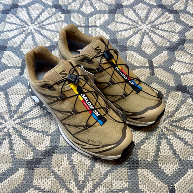 (260) 살로몬 XT-6 GTX 고어텍스 켈프 렌 사파리