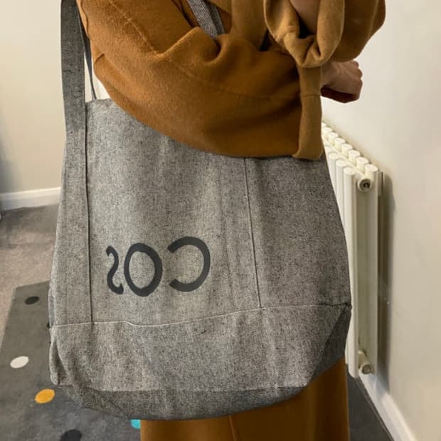 [OS] COS 유틸리티 코튼 에코 토트백