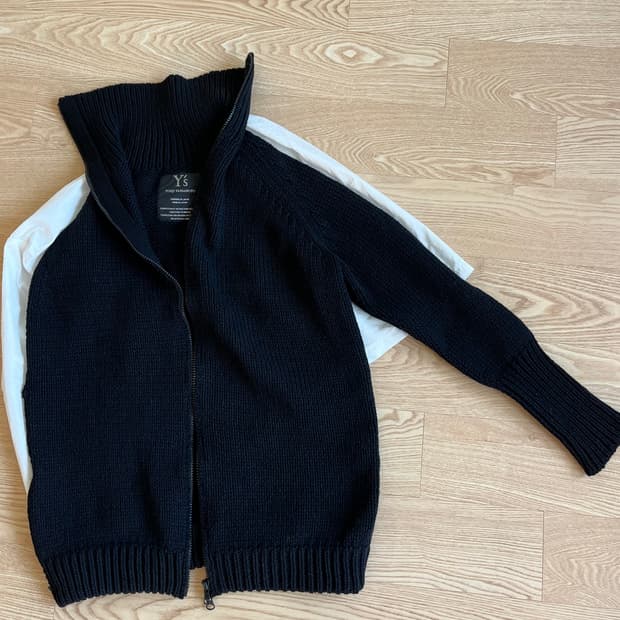 Y’s yohji yamamoto zip - up