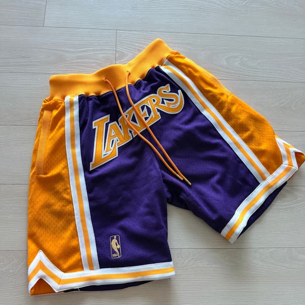Mitchell & Ness x Just Don Lakers Shorts