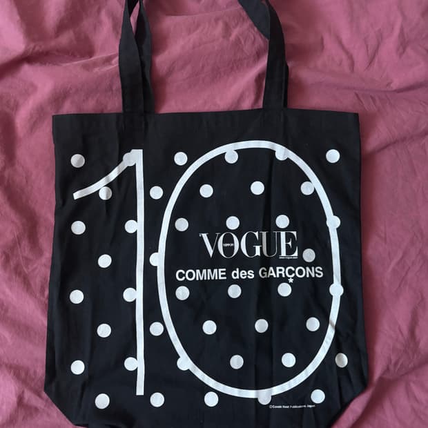 Comme des Garcons X VOGUE Tote Bag