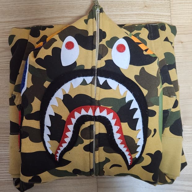 베이프 후드집업 1st 황계 (정품)