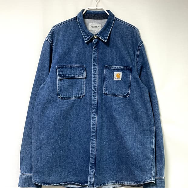 칼하트 SALINAC 살리낙 데님 워크셔츠 자켓 XL _ 중청