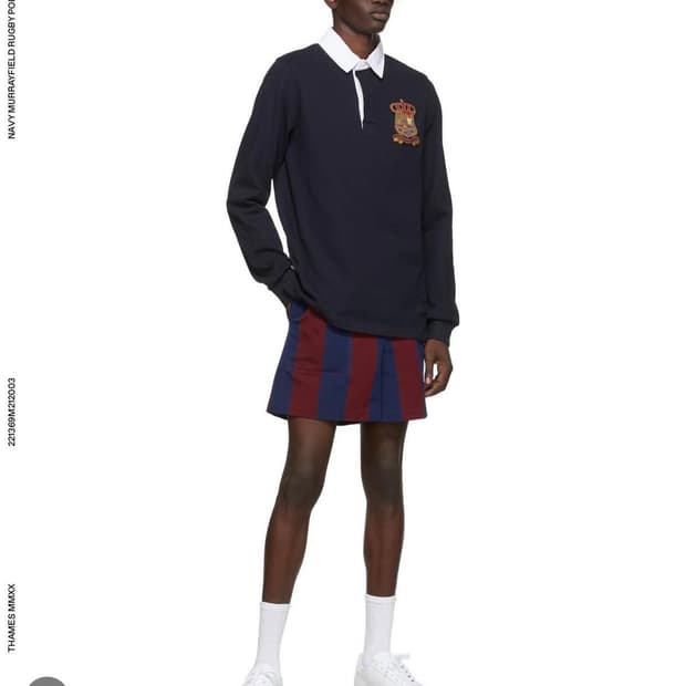 템즈 thames 머레이필드 럭비셔츠 L