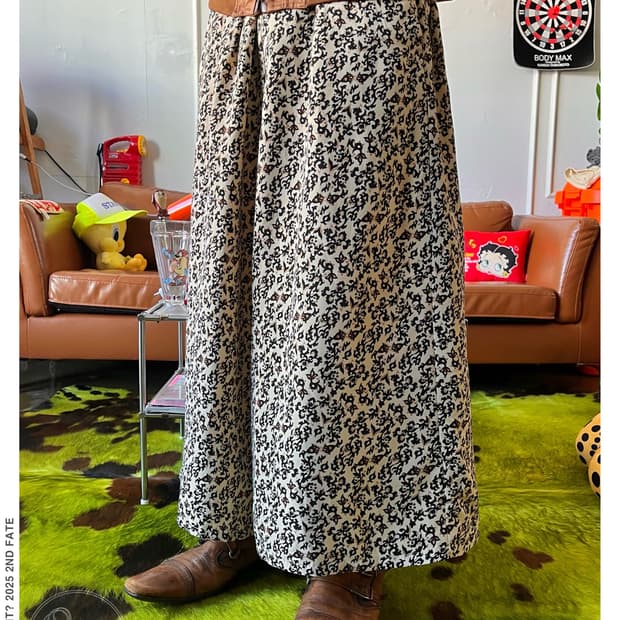 AZUL by MOUSSY Balloon Paisley Trouser