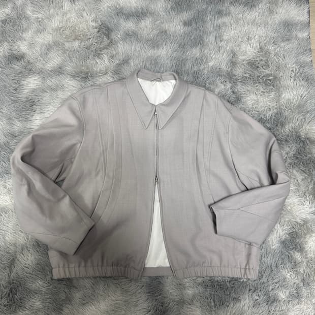 쿠어 투웨이 울 블루종 자켓 M사이즈 