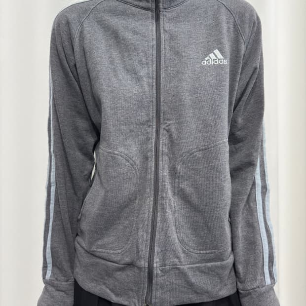 adidas gray&blue jersey