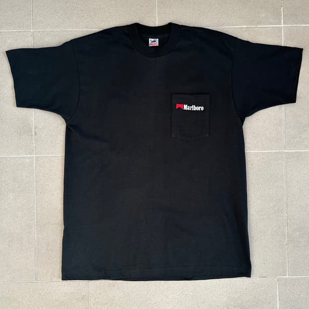 90s 빈티지 말보로 티셔츠 XL 데드스탁