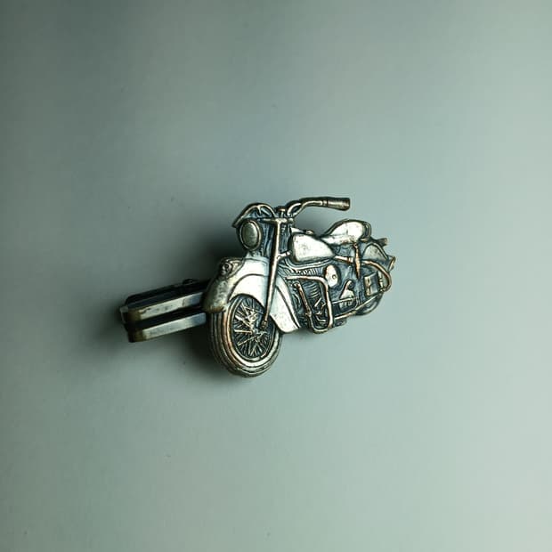 빈티지 오토바이 넥타이핀(#4)