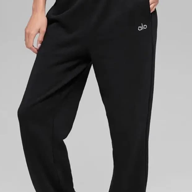 알로 어콜레이드 스웨트 팬츠 블랙 (조거팬츠) 새상품,쇼핑백포함