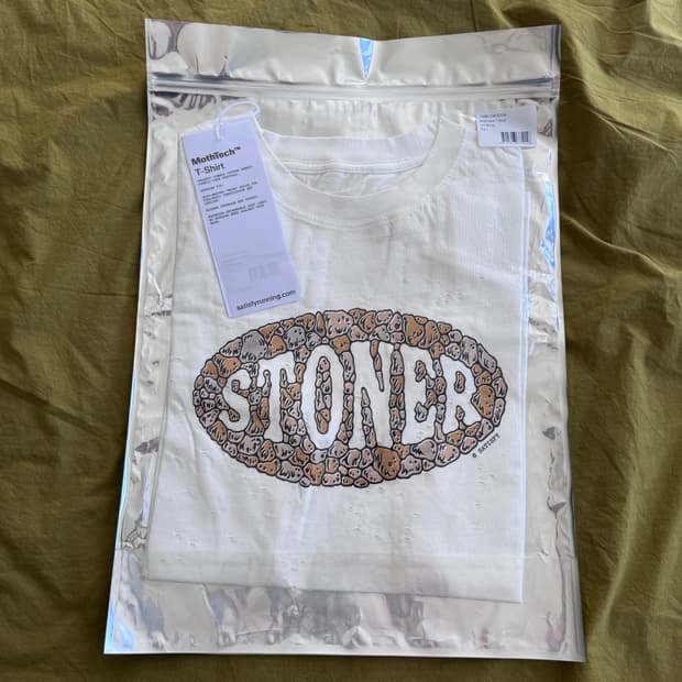 [3] 새티스파이 모스테크 티셔츠 오프 화이트 새상품