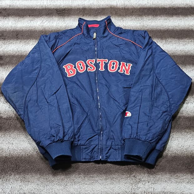 [XL]마제스틱 보스턴 레드삭스 야구자켓