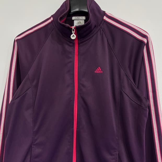 아디다스 여성 져지 트랙탑