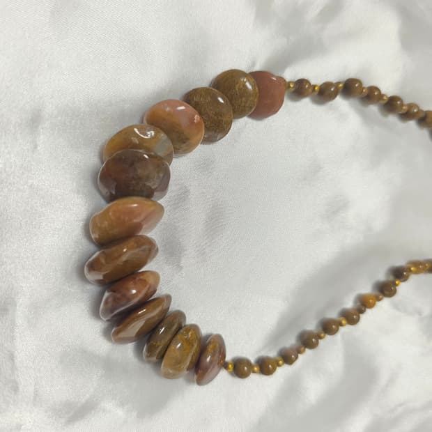 빈티지 스톤 목걸이