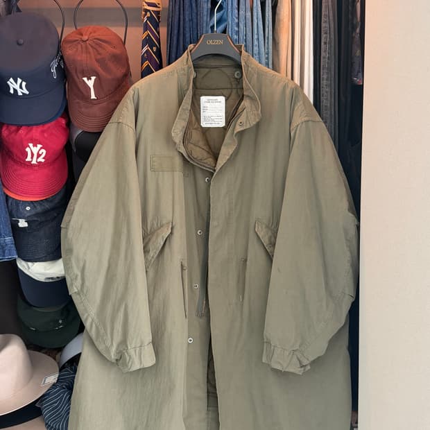 프릭스스토어 M65 피쉬테일 개파카 올리브 카키