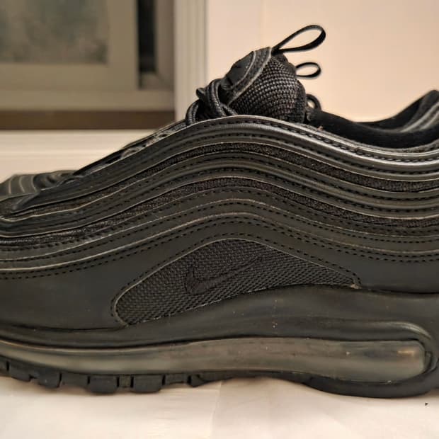nike 나이키 에어맥스 97 올검 올블랙 운동화 남녀공용 airmax 