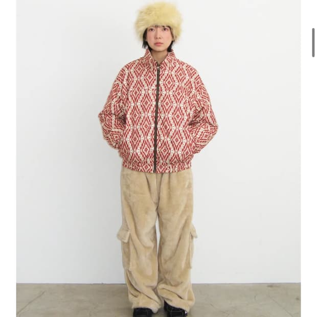 플리즈프로젝트 리버시블 패딩