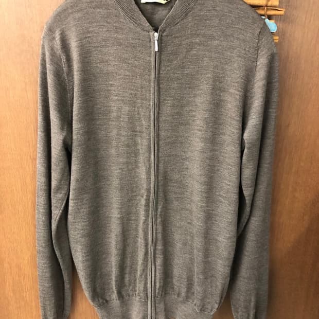 Jil sander 캐시미어 집업 S