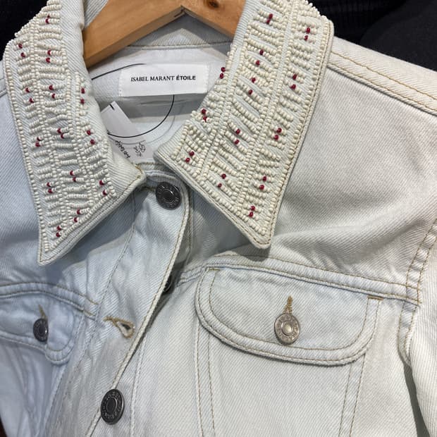 이자벨마랑 etoile 버팔로뼈 데님 재킷