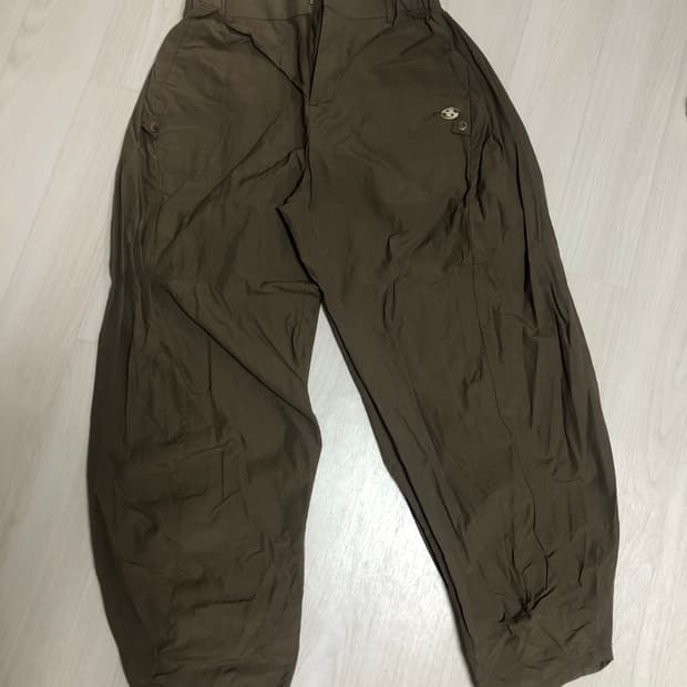 산산기어ss 브라운 나일론 팬츠 1사이즈