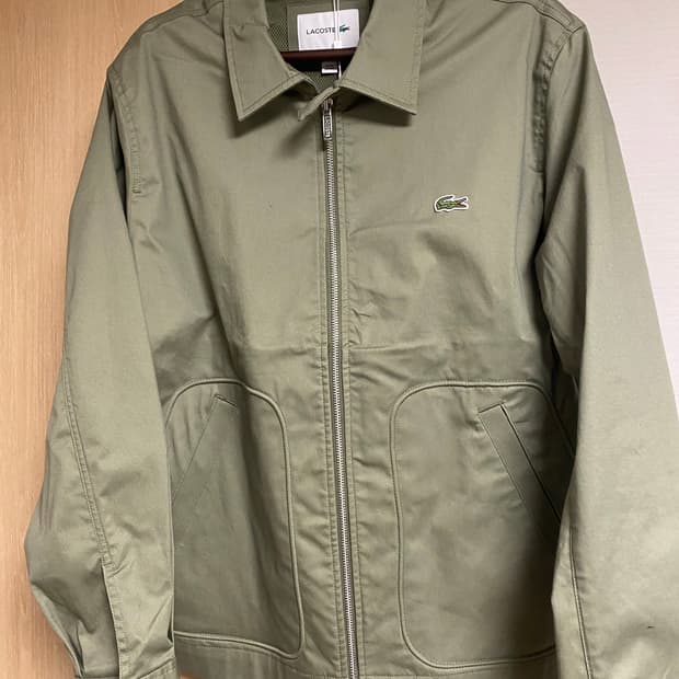 라코스테 셔츠형 아우터 블루종 자켓 M/L 52