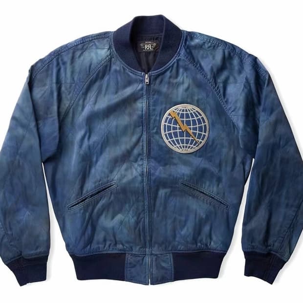 예전 더블알엘 스카잔 자켓  인디고