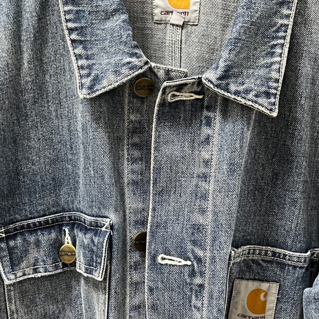 칼하트 데님셔츠